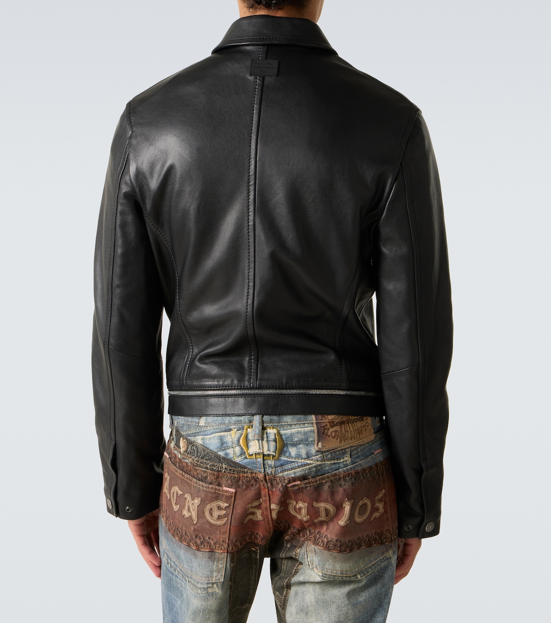 Bikerjacke aus Leder | Acne Studios