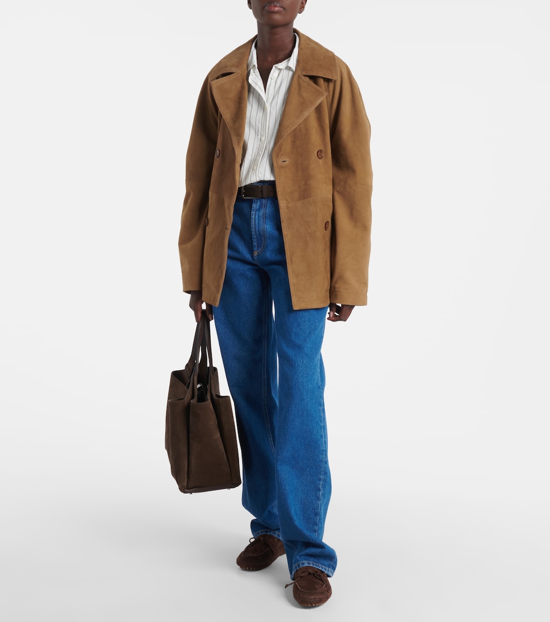Jeans rectos de tiro alto | Tod's
