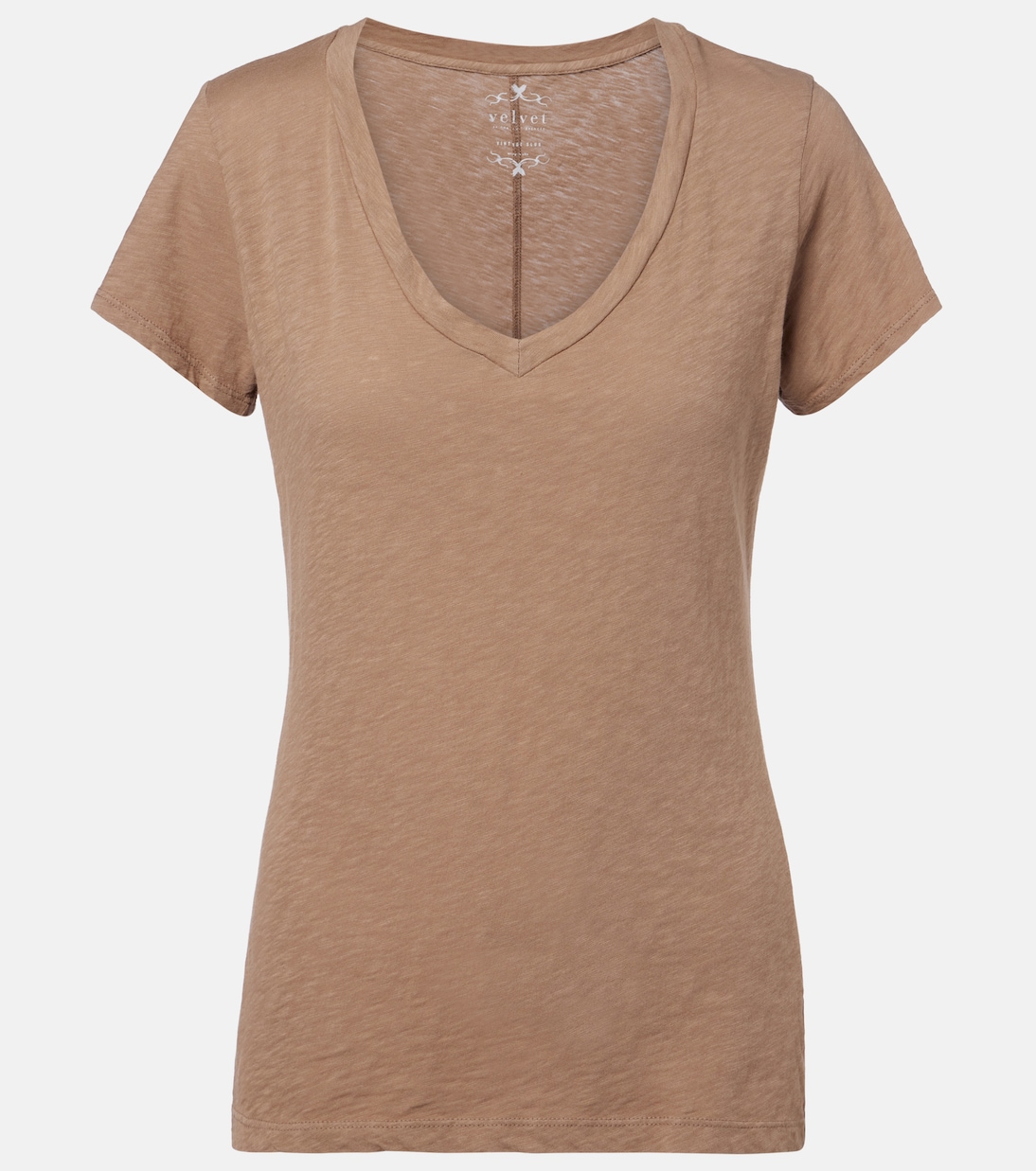 Lilith cotton slub T-shirt | Velvet