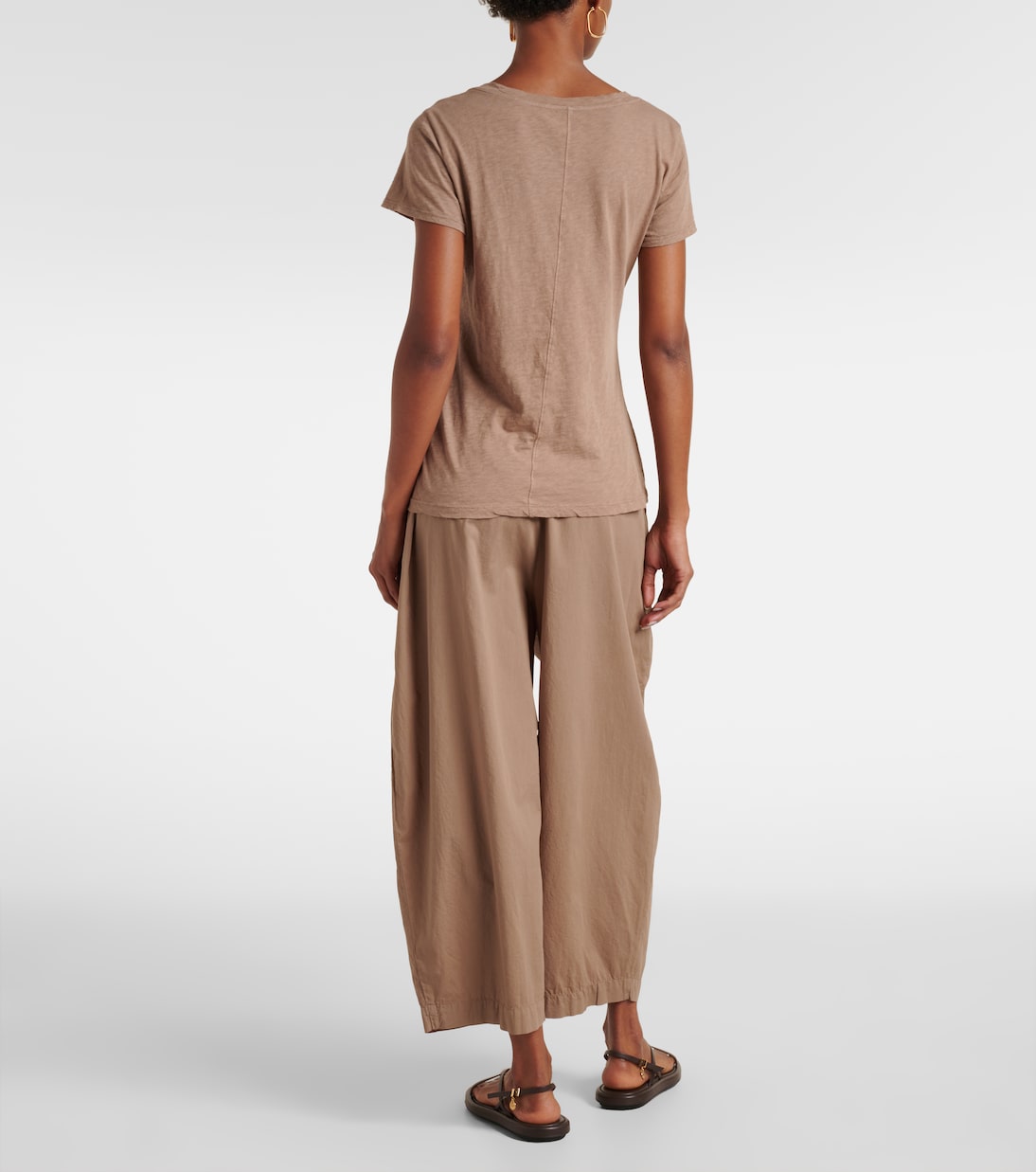 Lilith cotton slub T-shirt | Velvet