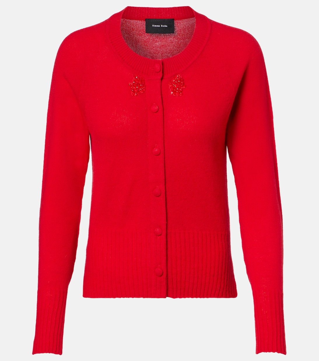 Cardigan en cachemire à ornements | Simone Rocha