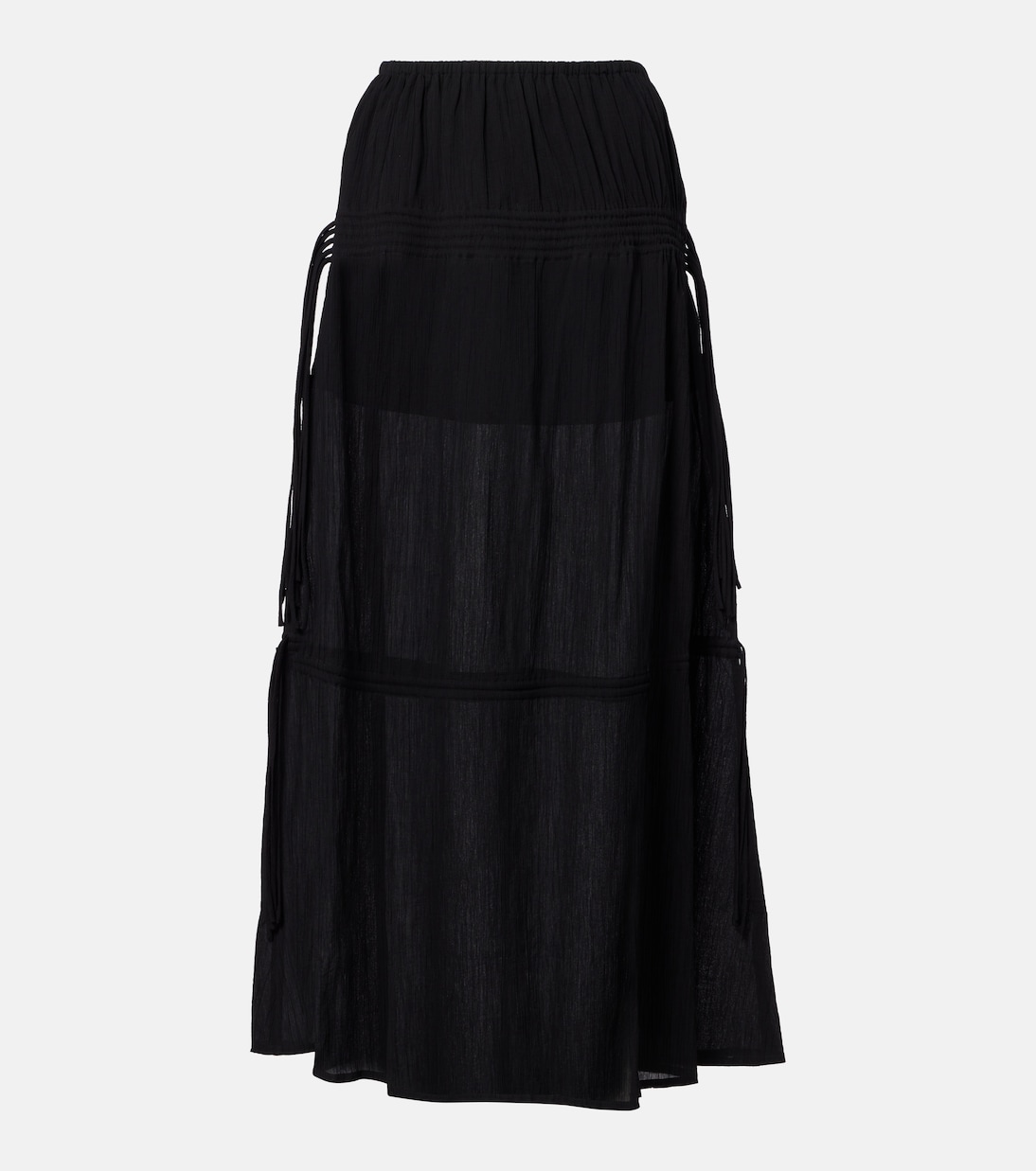 Gonna lunga in cotone | Toteme