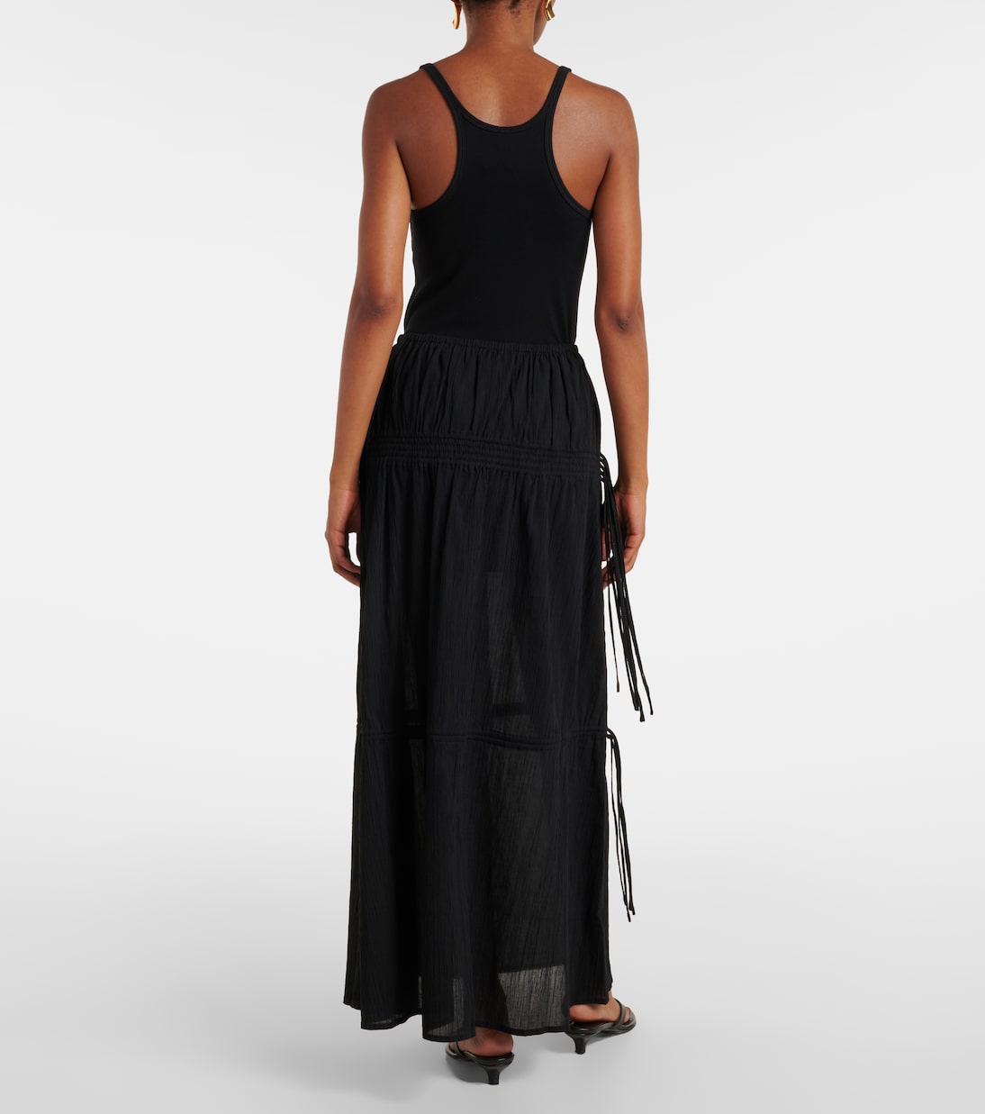 Gonna lunga in cotone | Toteme