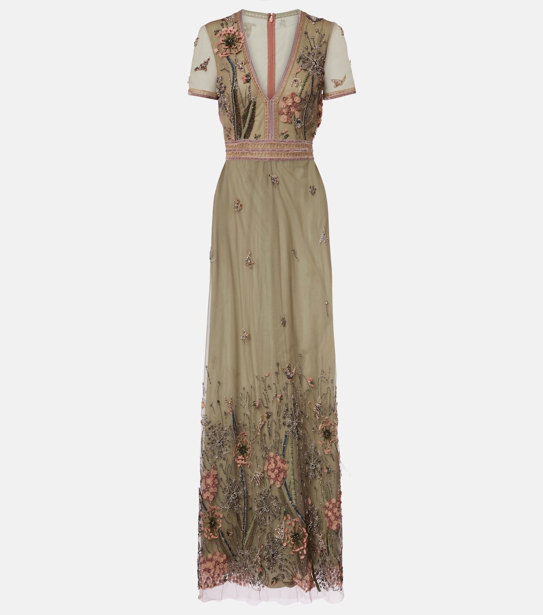 Verzierte Robe | Costarellos