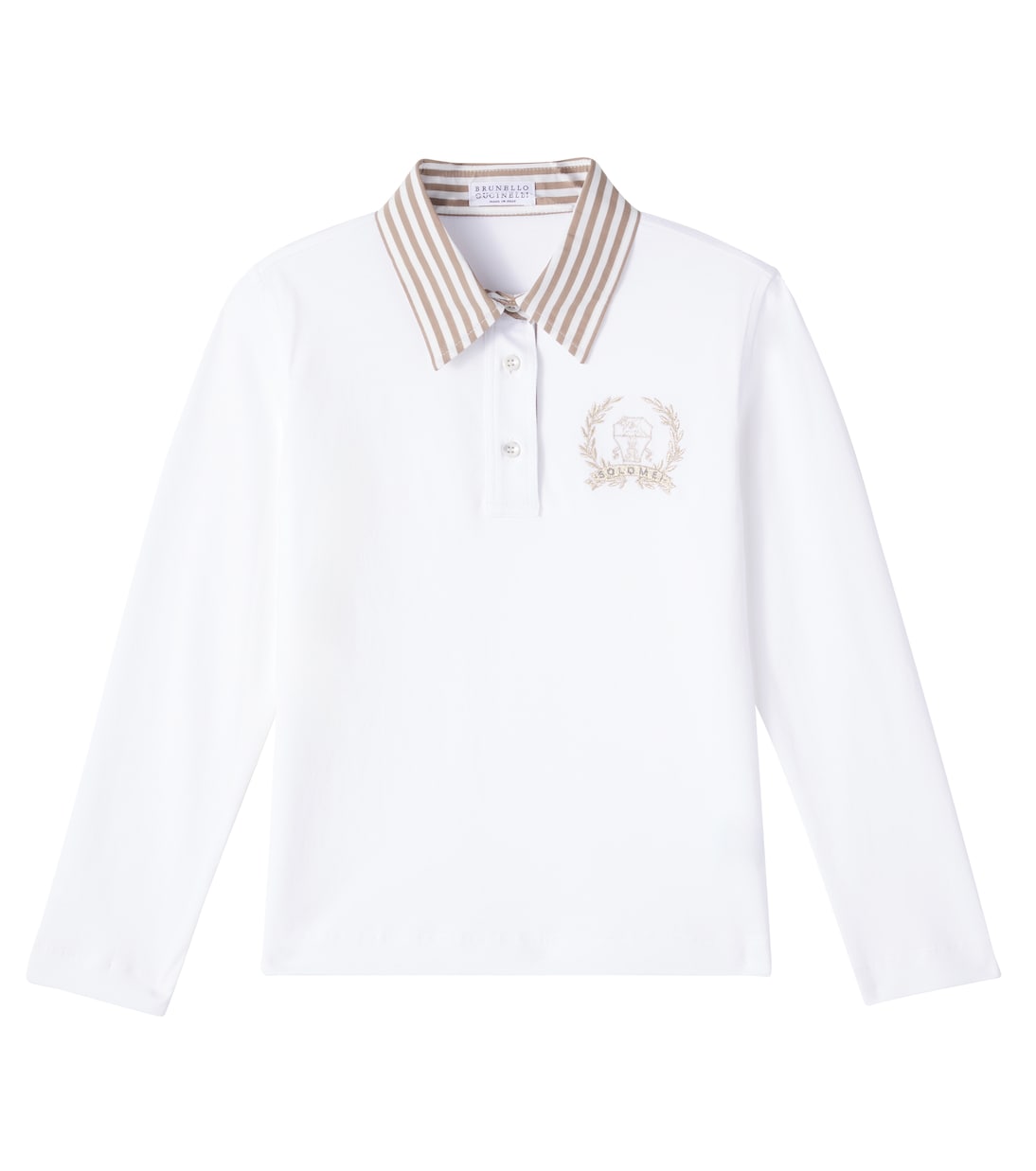 Polohemd aus Baumwolle | Brunello Cucinelli Kids