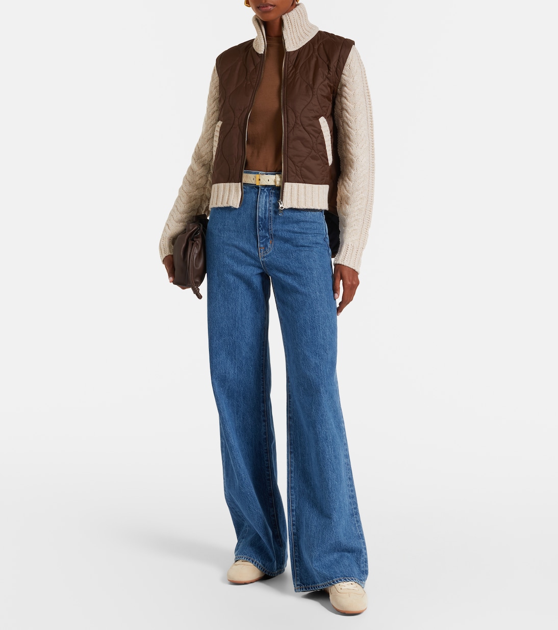 Patra quilted wool-trimmed jacket | Veronica Beard