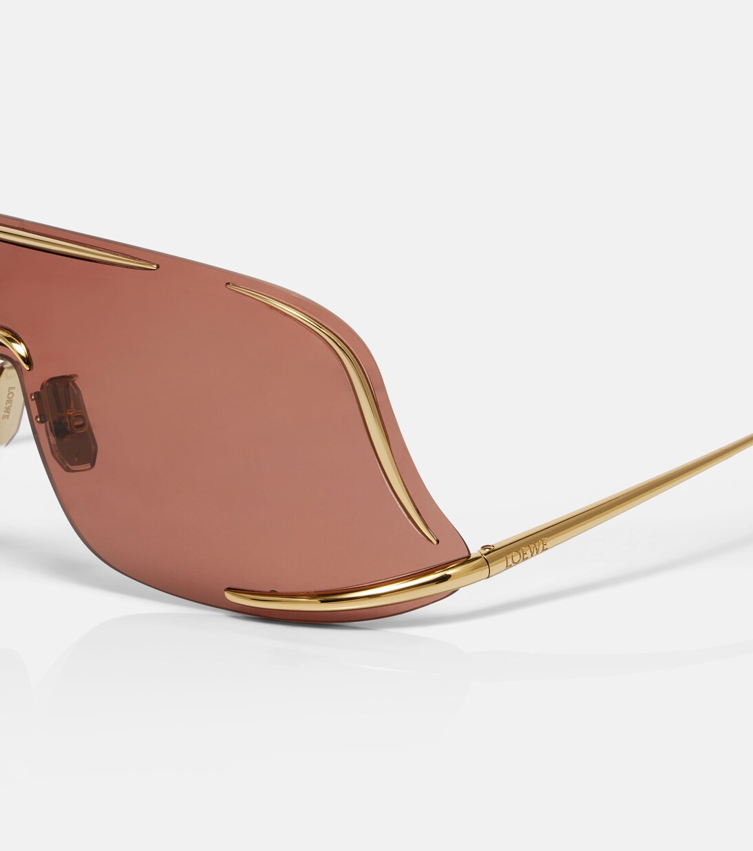 Logo shield sunglasses | Loewe