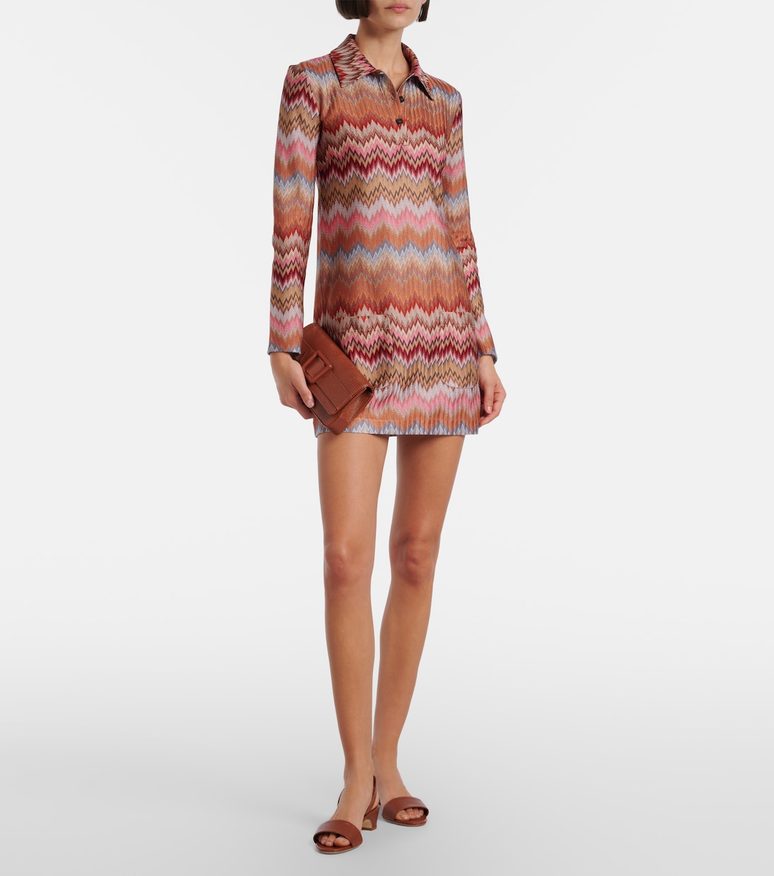 Maygot snake-effect leather clutch  | Manolo Blahnik