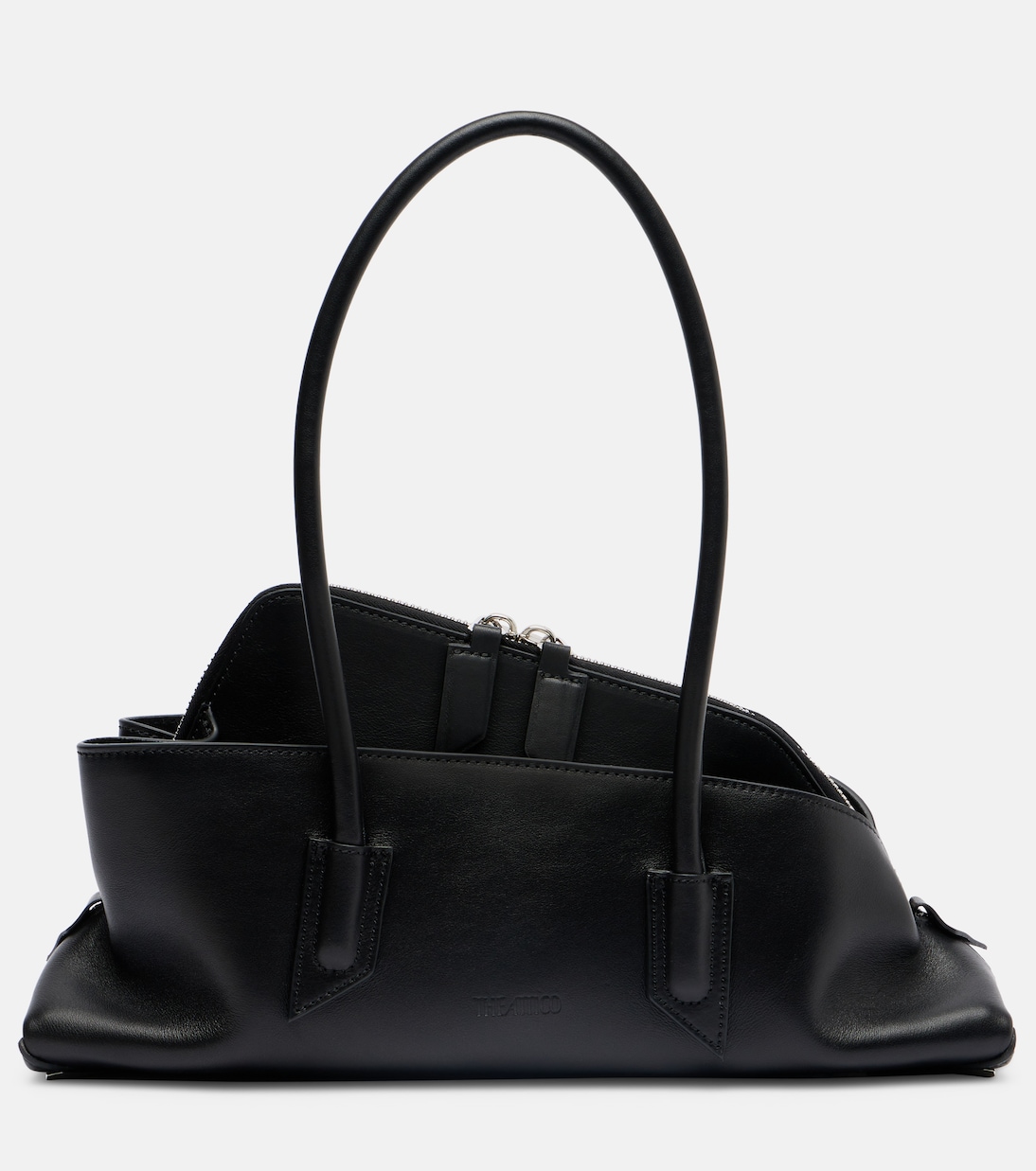 La Passeggiata Small leather tote bag | The Attico