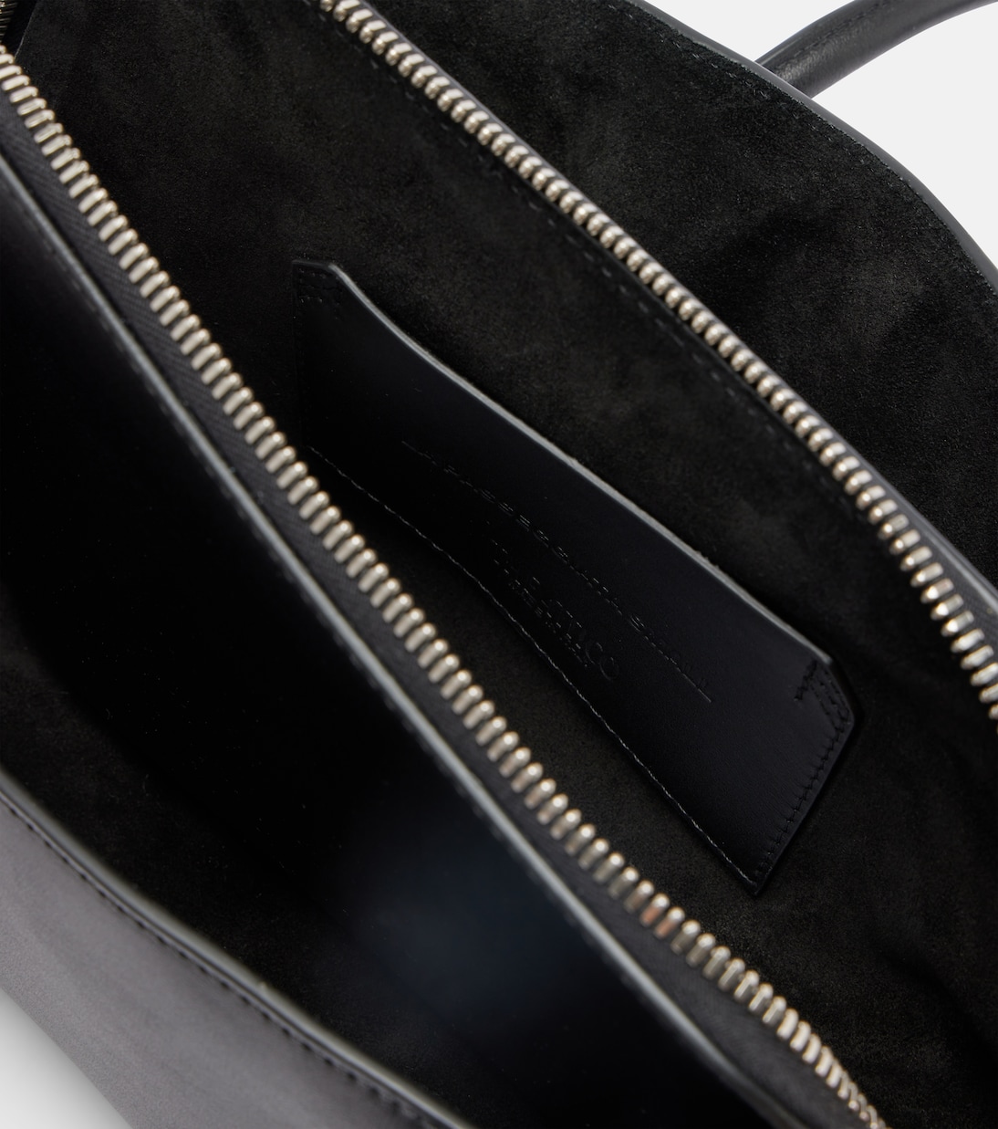 La Passeggiata Small leather tote bag | The Attico