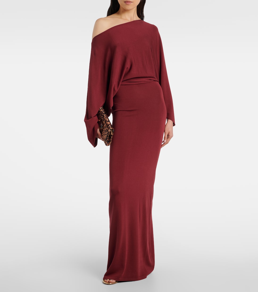 One-shoulder maxi dress | Aya Muse