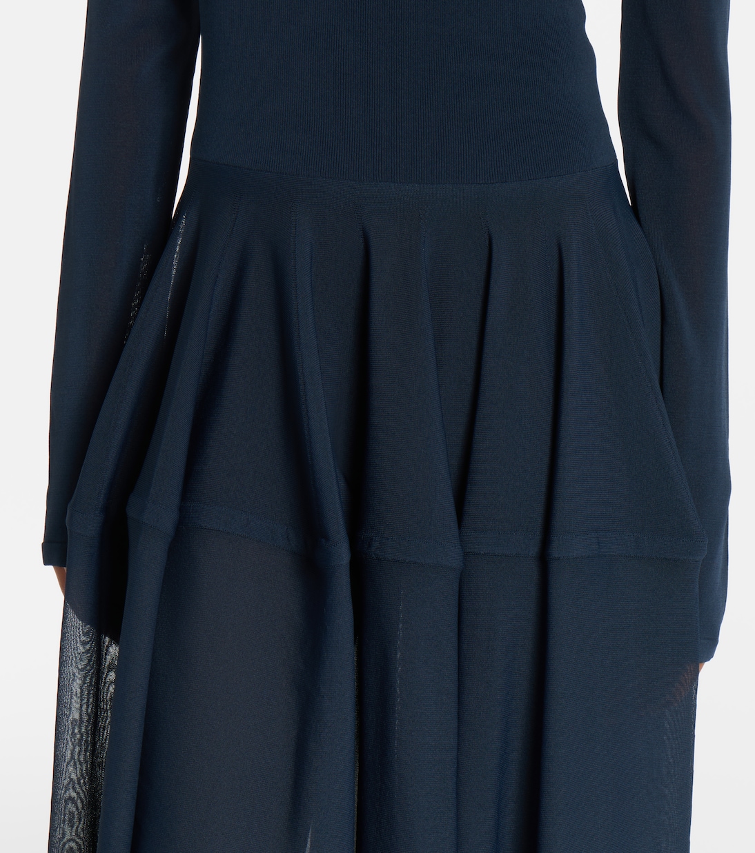 Sheer midi dress | Alaïa