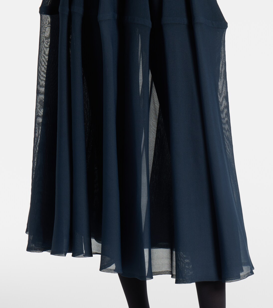 Sheer midi dress | Alaïa