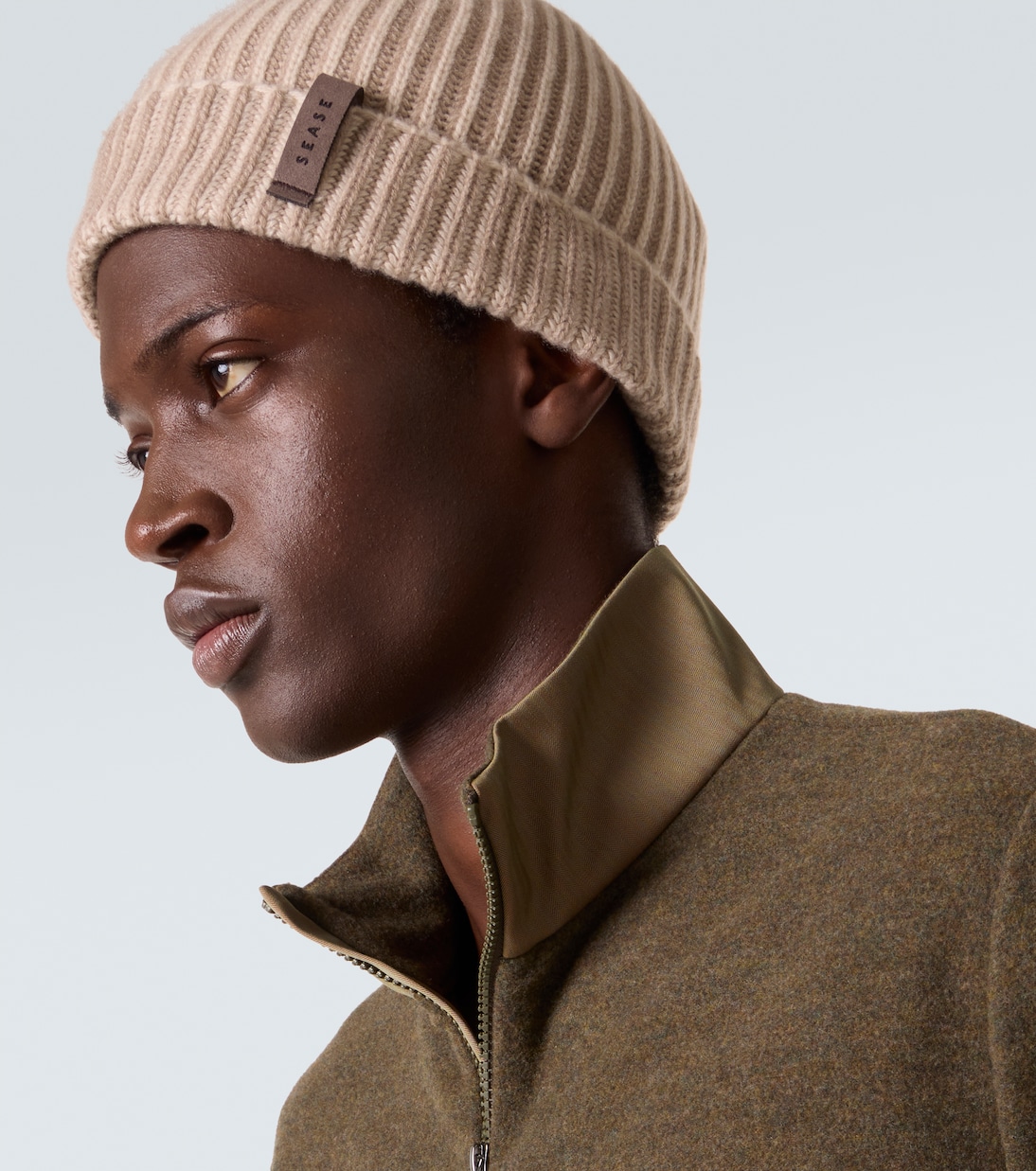 Dinghy ribbed-knit cashmere beanie | Sease