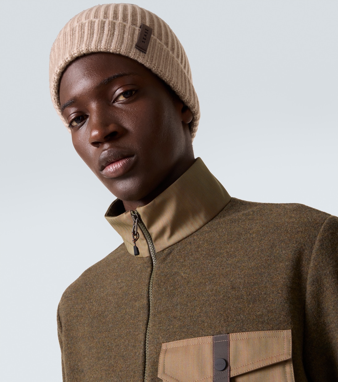 Dinghy ribbed-knit cashmere beanie | Sease