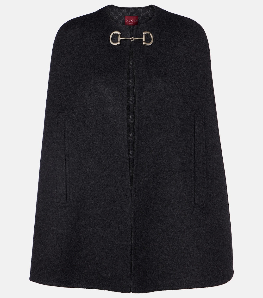Cape Caban Horsebit aus Wolle | Gucci