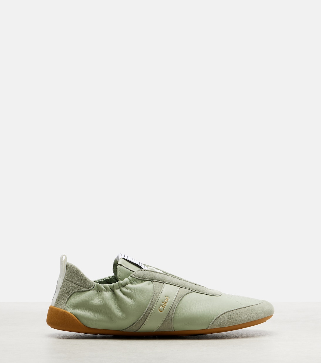 Sneakers Chloé Kick mit Veloursleder | Chloé