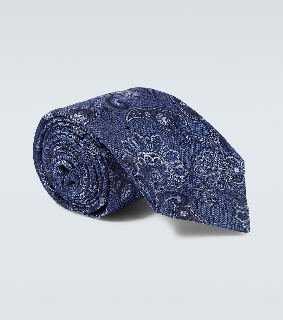 Paisley silk jacquard tie | Etro