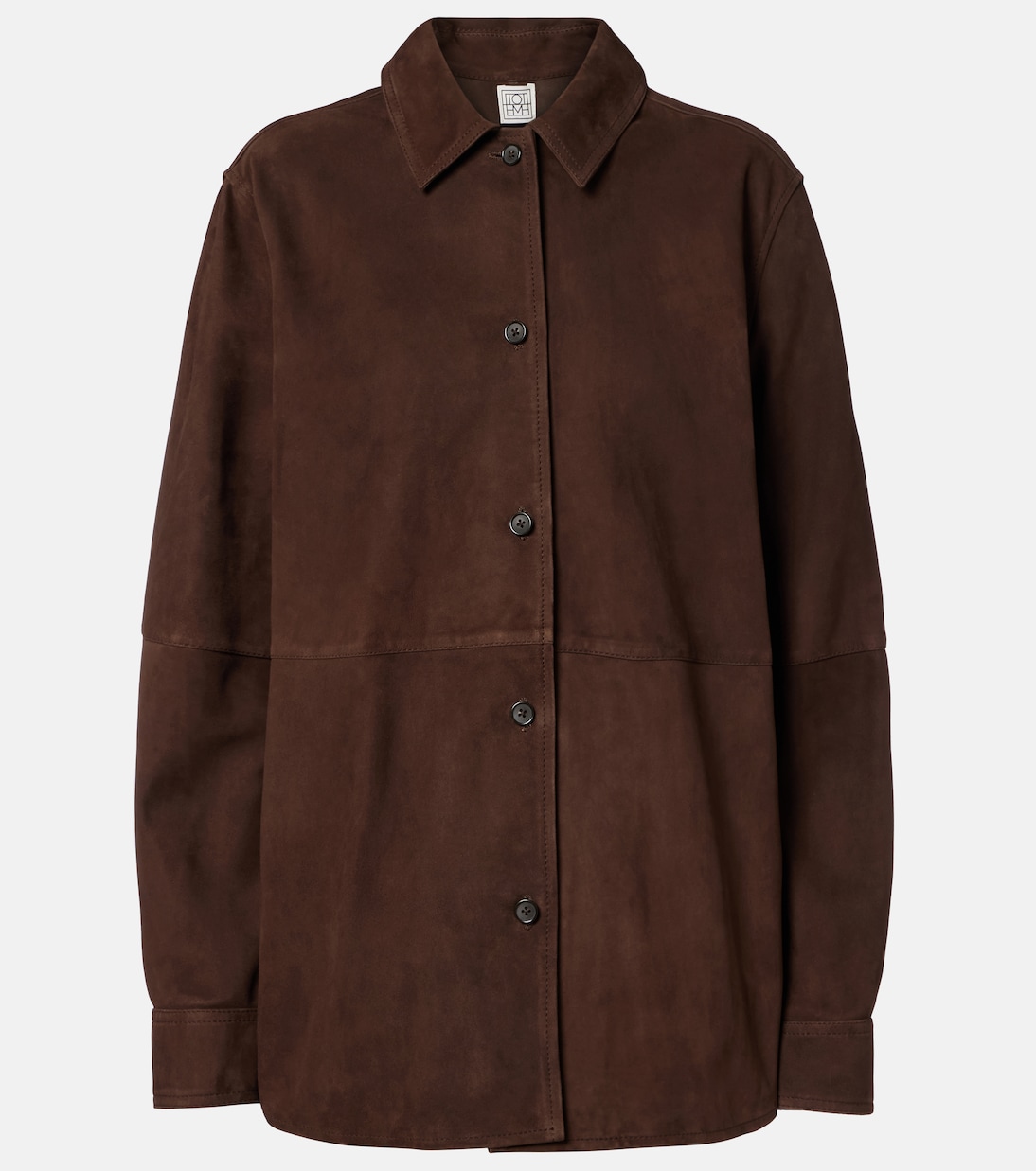 Suede overshirt | Toteme