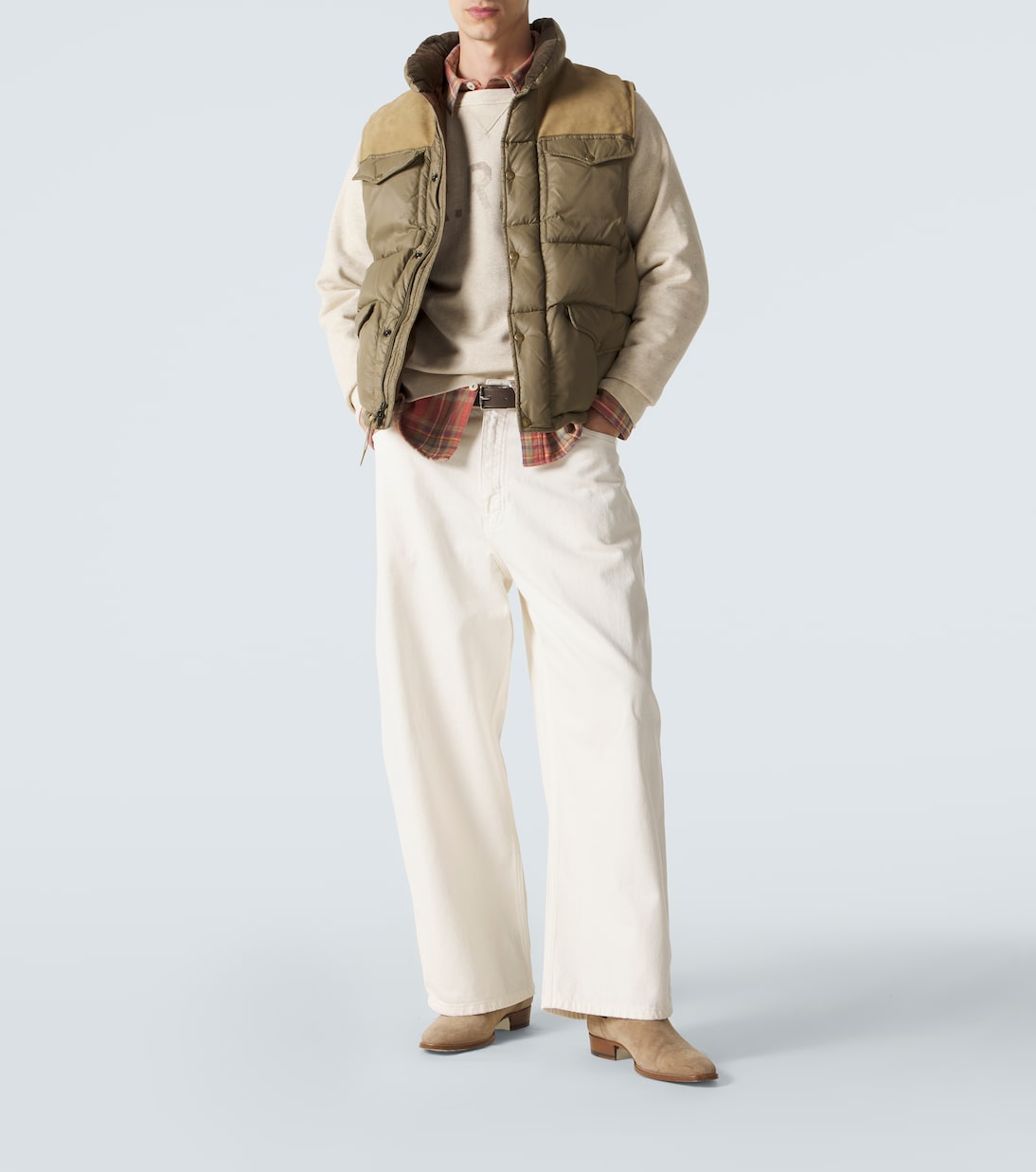 Logo cotton-blend sweatshirt | RRL