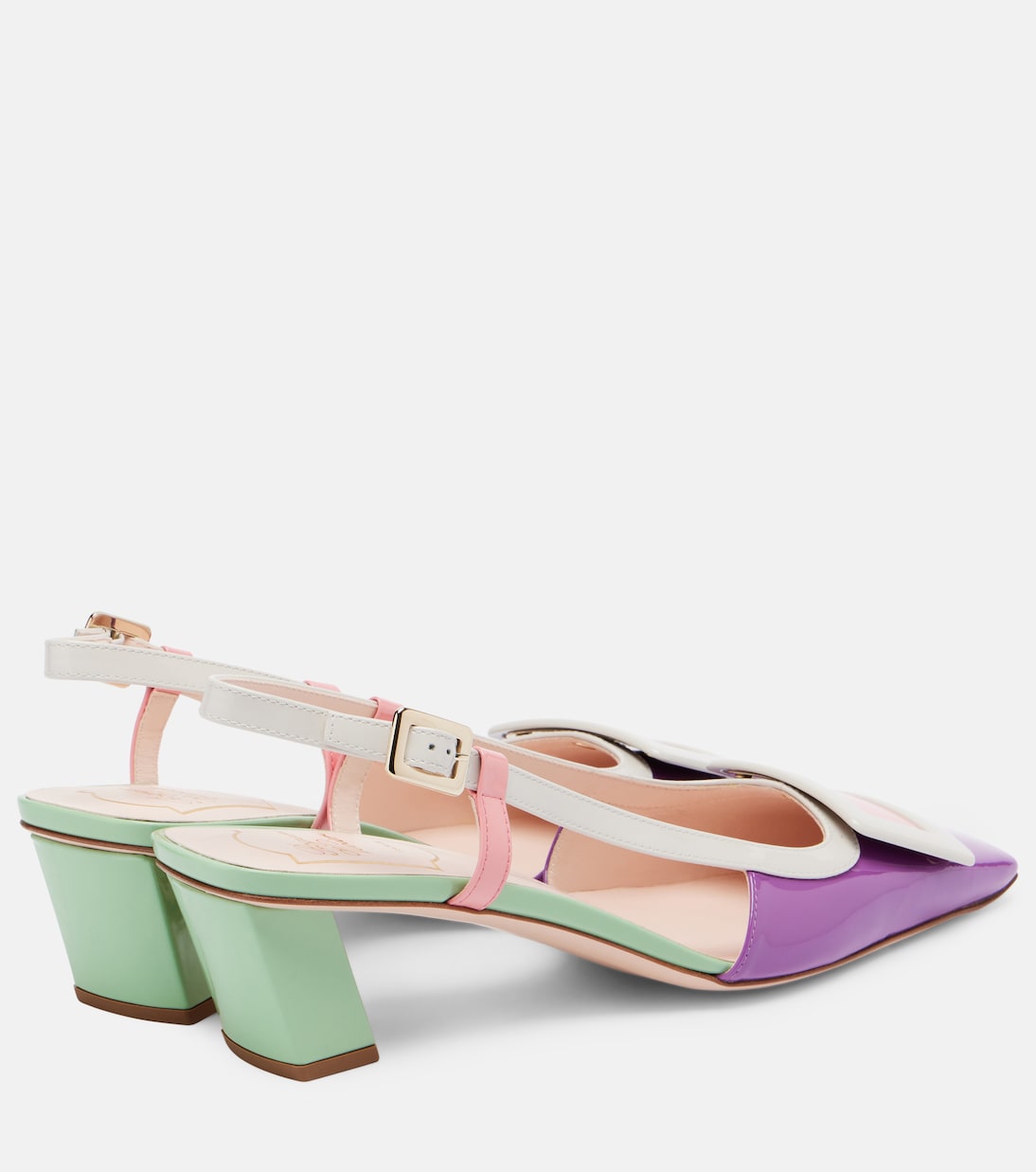 Salones destalonados Belle Vivier de charol | Roger Vivier