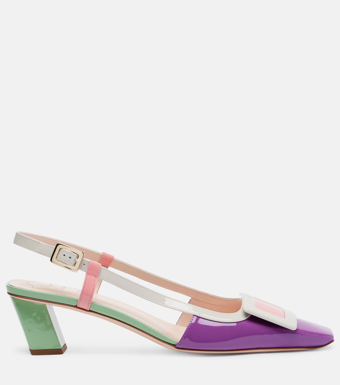 Salones destalonados Belle Vivier de charol | Roger Vivier