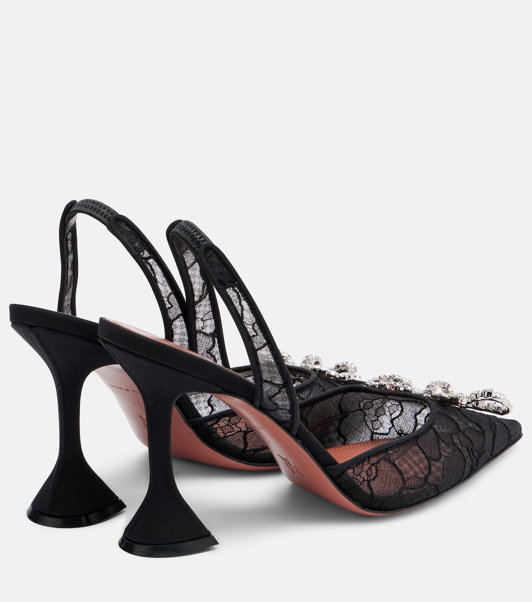 Rosie lace slingback pumps | Amina Muaddi