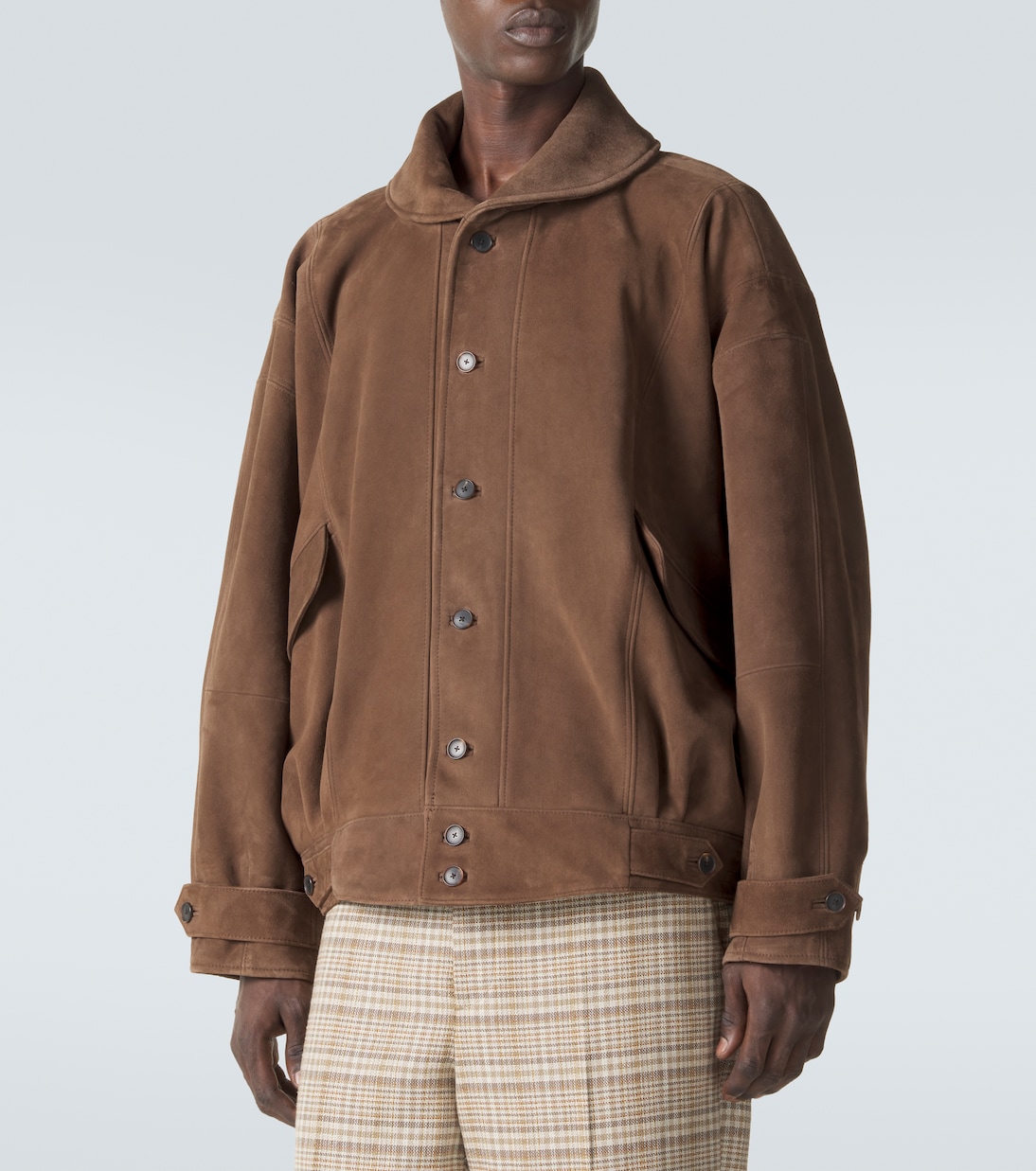 Veste blouson en daim | Auralee