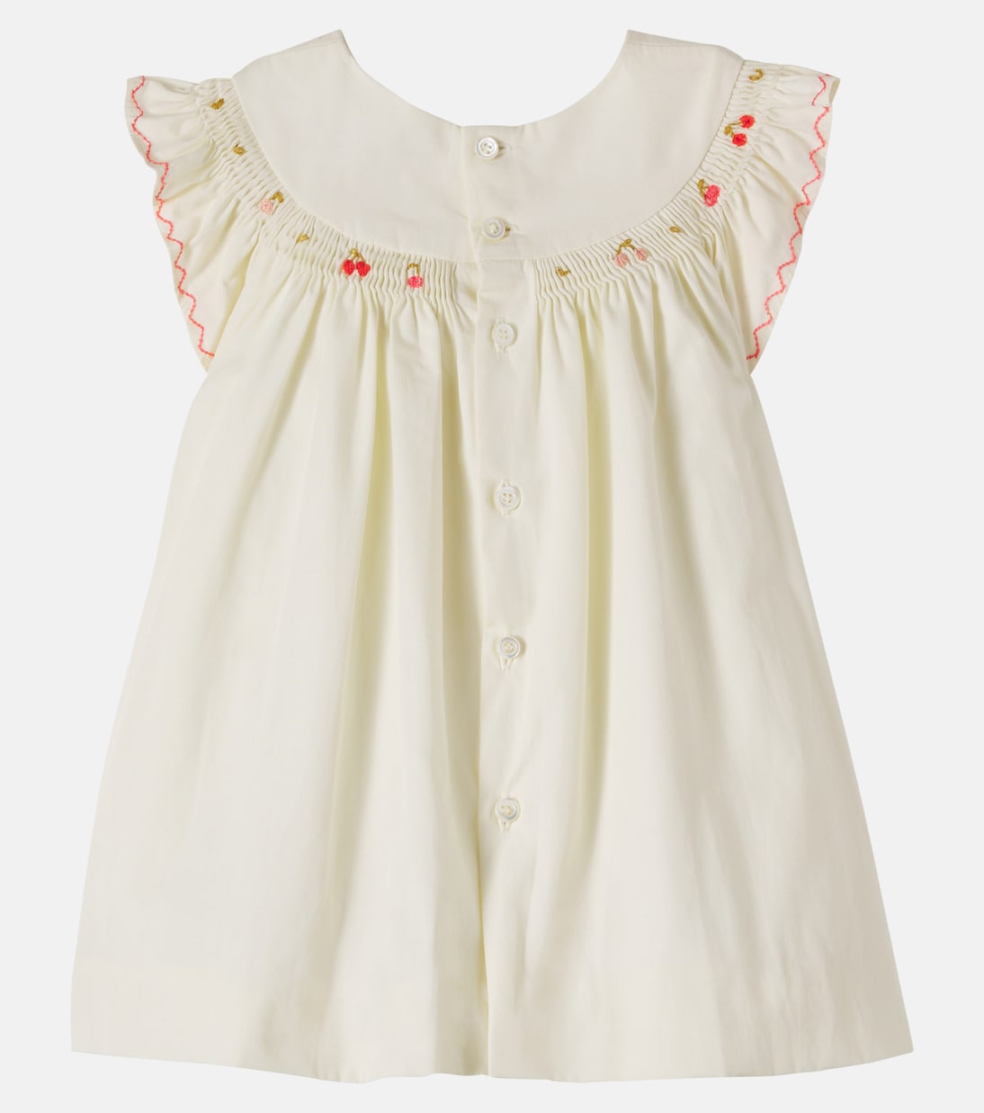 Baby Besticktes Kleid Amantine aus Baumwolle | Bonpoint