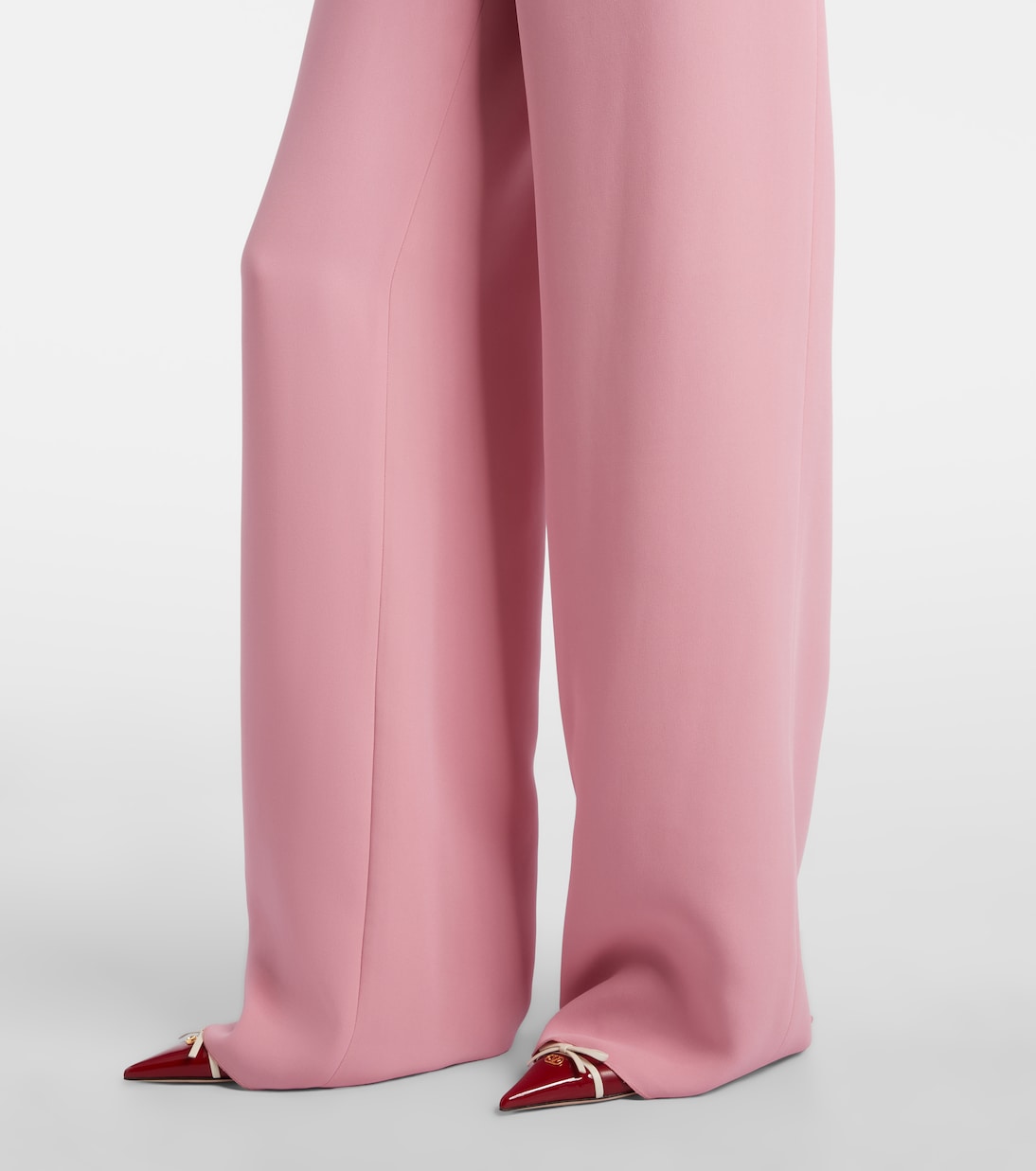 Silk wide-leg pants | Valentino