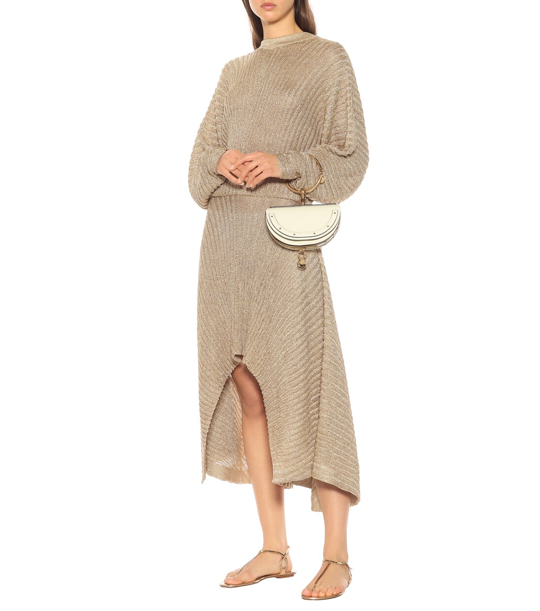 Sandali infradito Almost Bare in pelle | Aquazzura