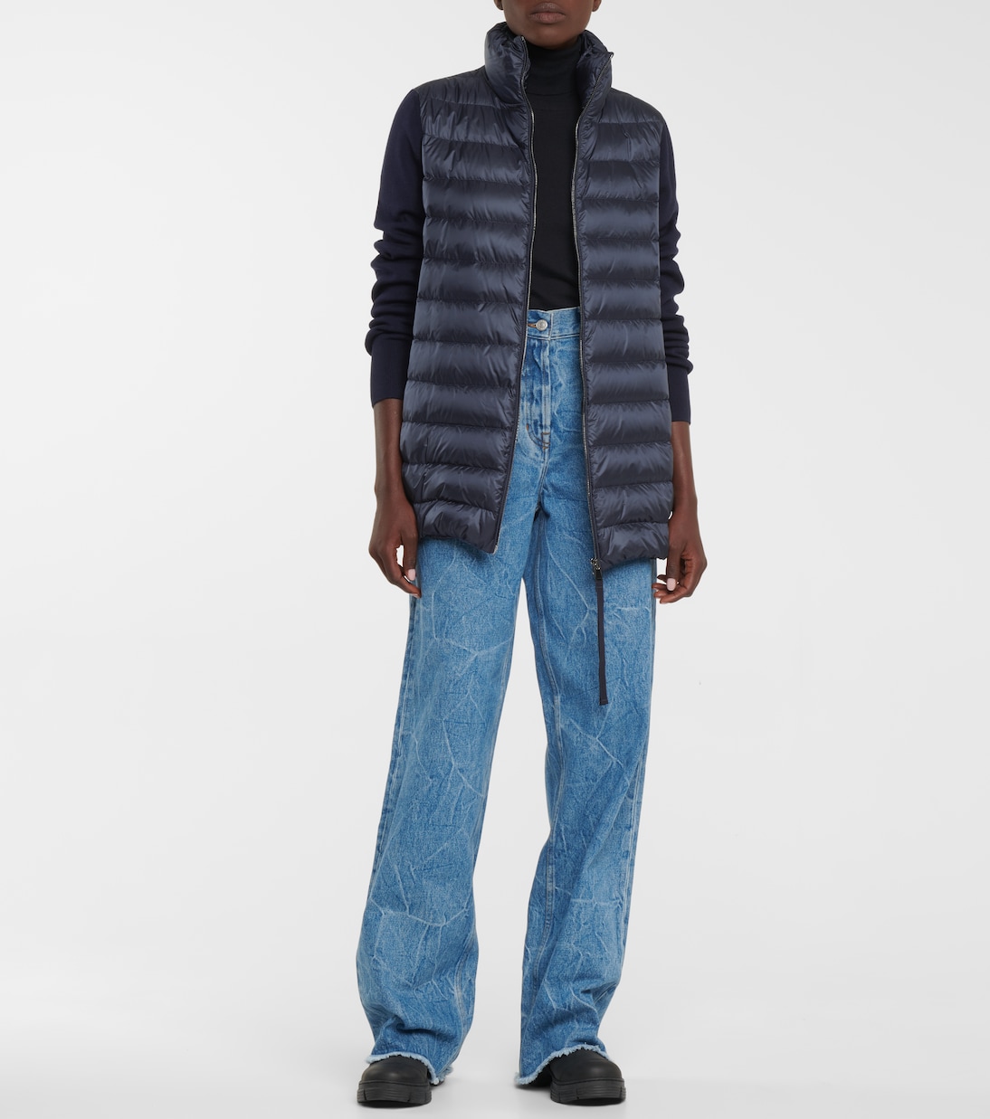 Daunenjacke aus Schurwolle | Moncler