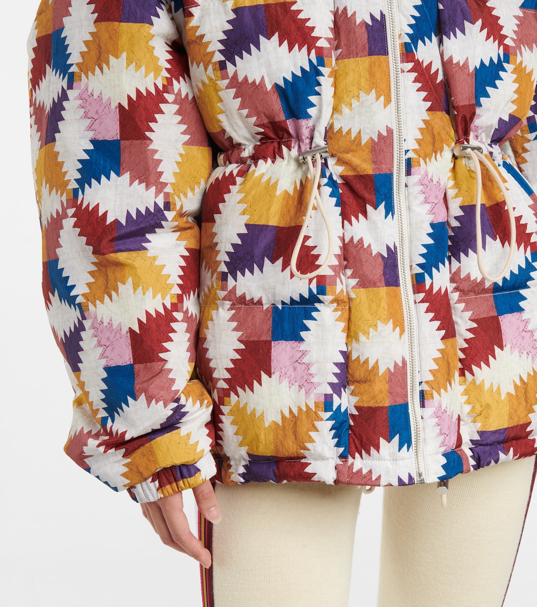 Dalozia convertible printed puffer jacket | Isabel Marant