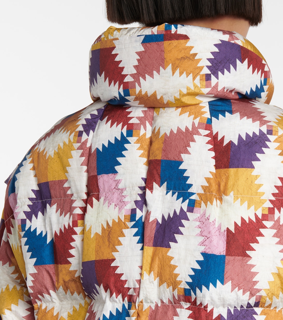 Dalozia convertible printed puffer jacket | Isabel Marant