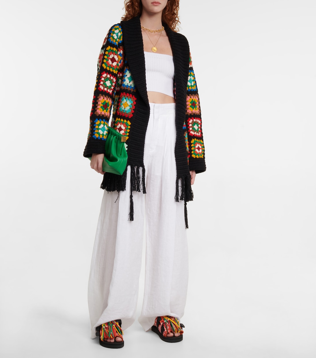 x Suicoke Moto fringed sandals | Alanui
