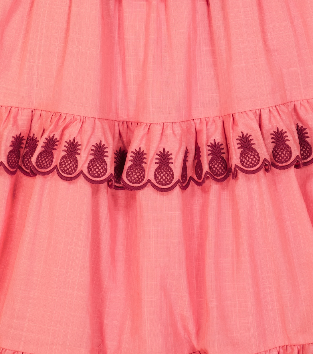 Besticktes Kleid Tropicana aus Baumwolle | Zimmermann Kids