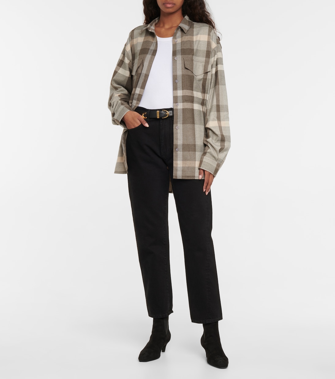 Jeans regular a vita alta | Toteme