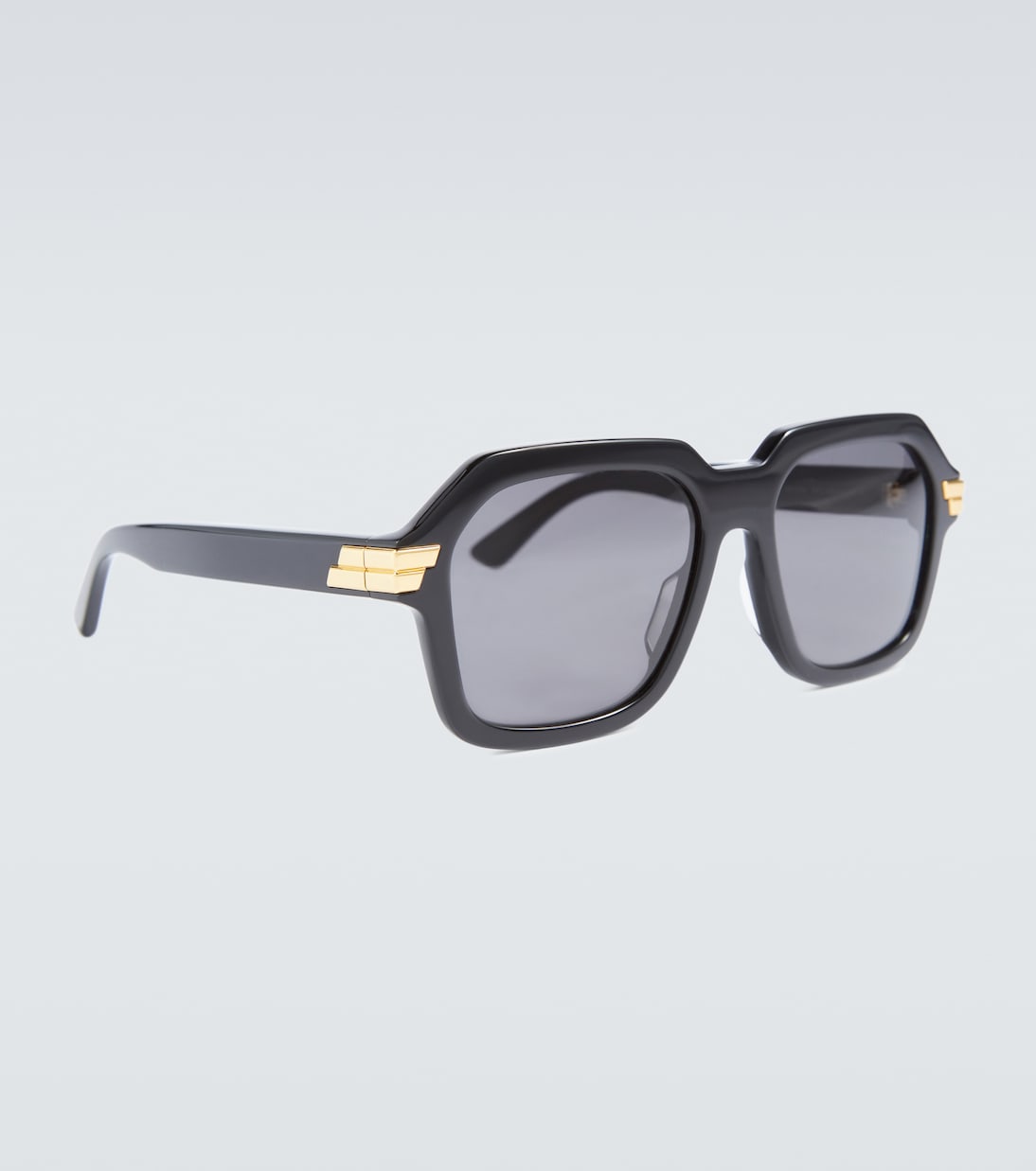 Occhiali da sole squadrati in acetato | Bottega Veneta