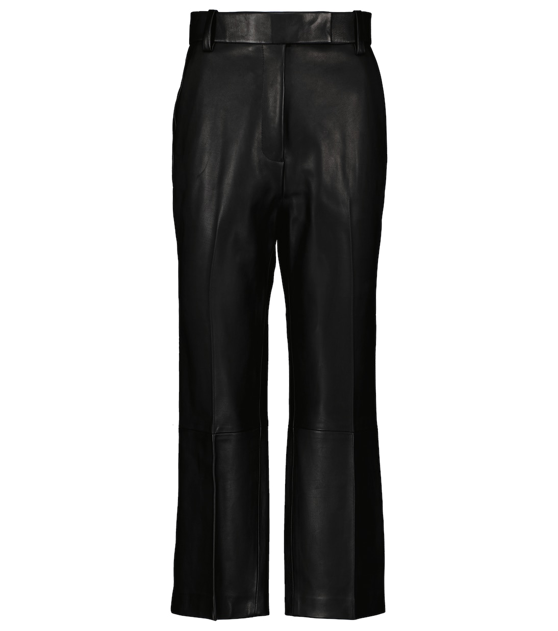 Cropped-Hose Melie aus Leder | Khaite