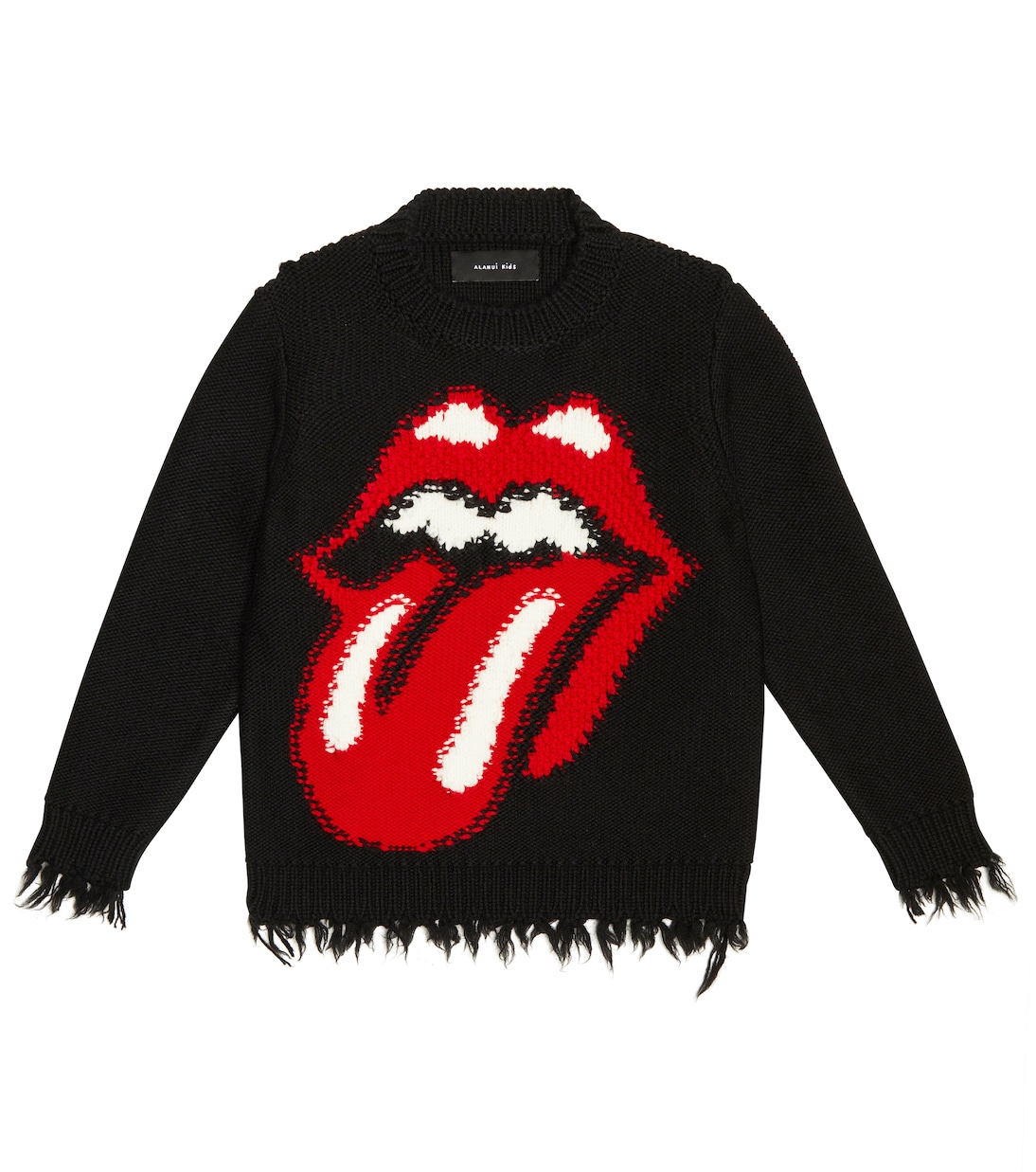 Jacquard virgin wool sweater | Alanui Kids