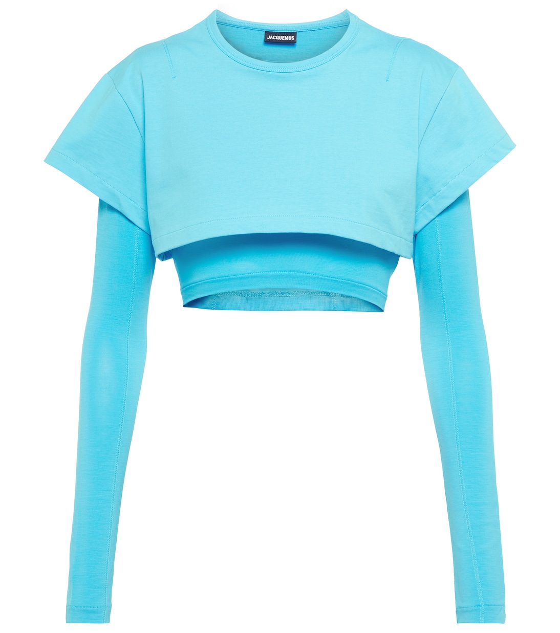 Le Double cropped T-shirt | Jacquemus