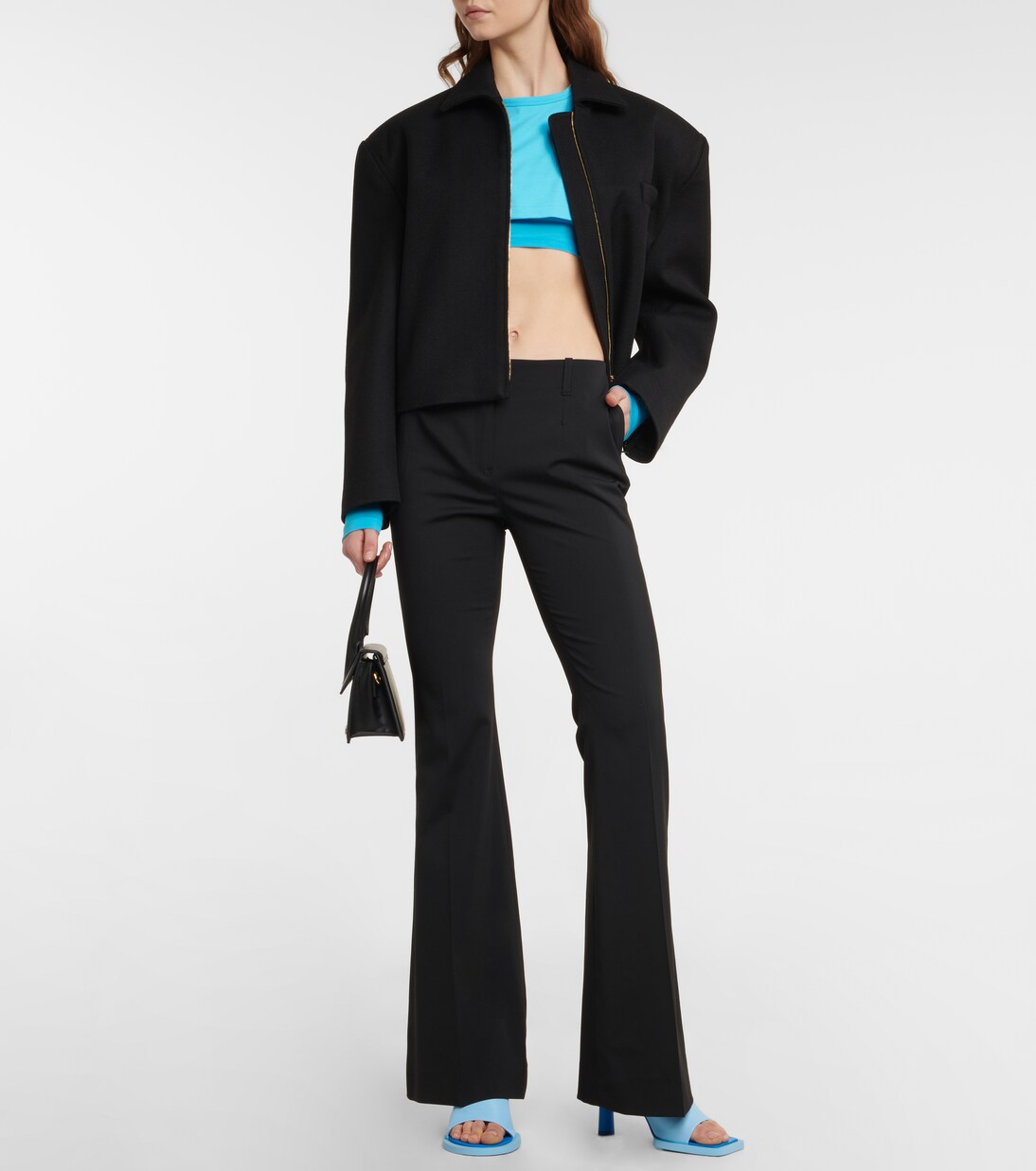 Le Double cropped T-shirt | Jacquemus