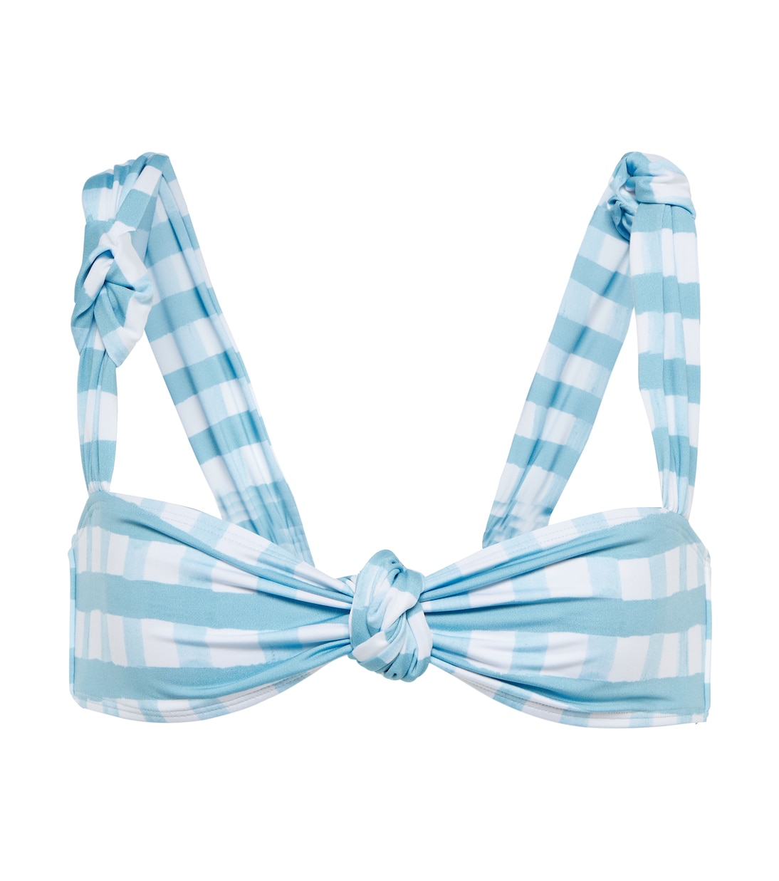 Top de bikini Le Haut Vichy a cuadros | Jacquemus