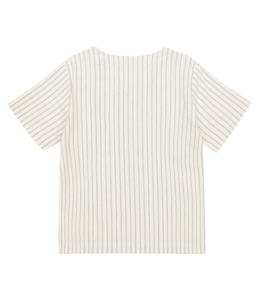 Striped cotton and linen shirt | The New Society