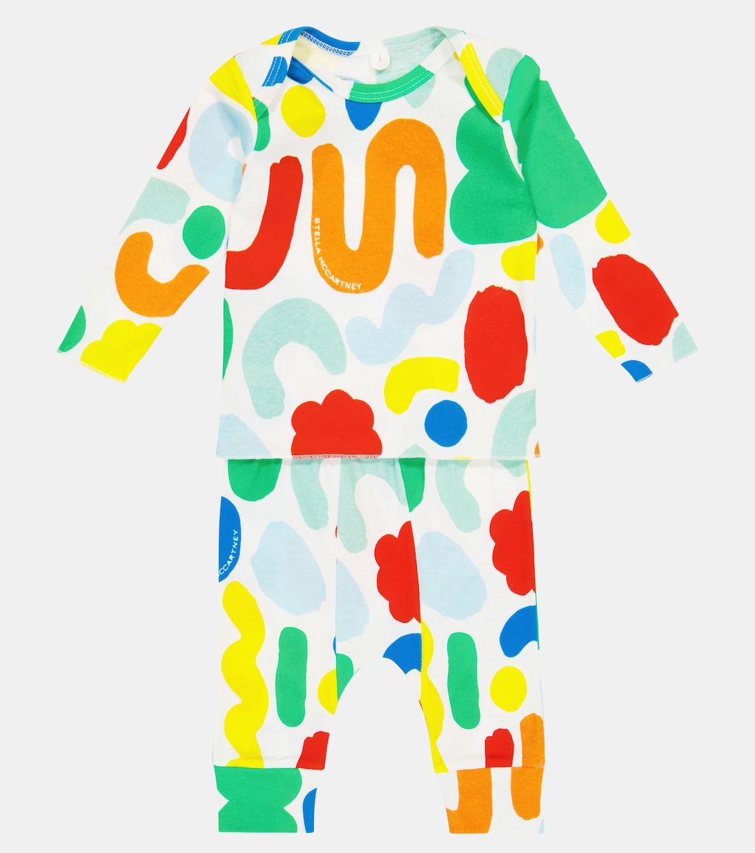 Bébé – Ensemble de pyjama imprimé en coton | Stella McCartney Kids