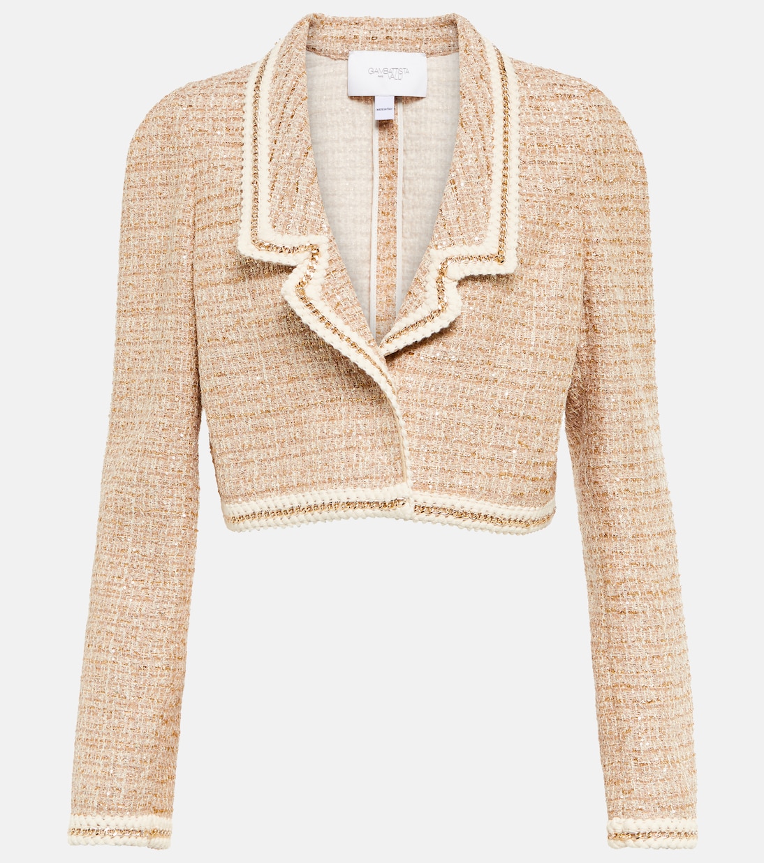 Cropped-Blazer aus Bouclé | Giambattista Valli