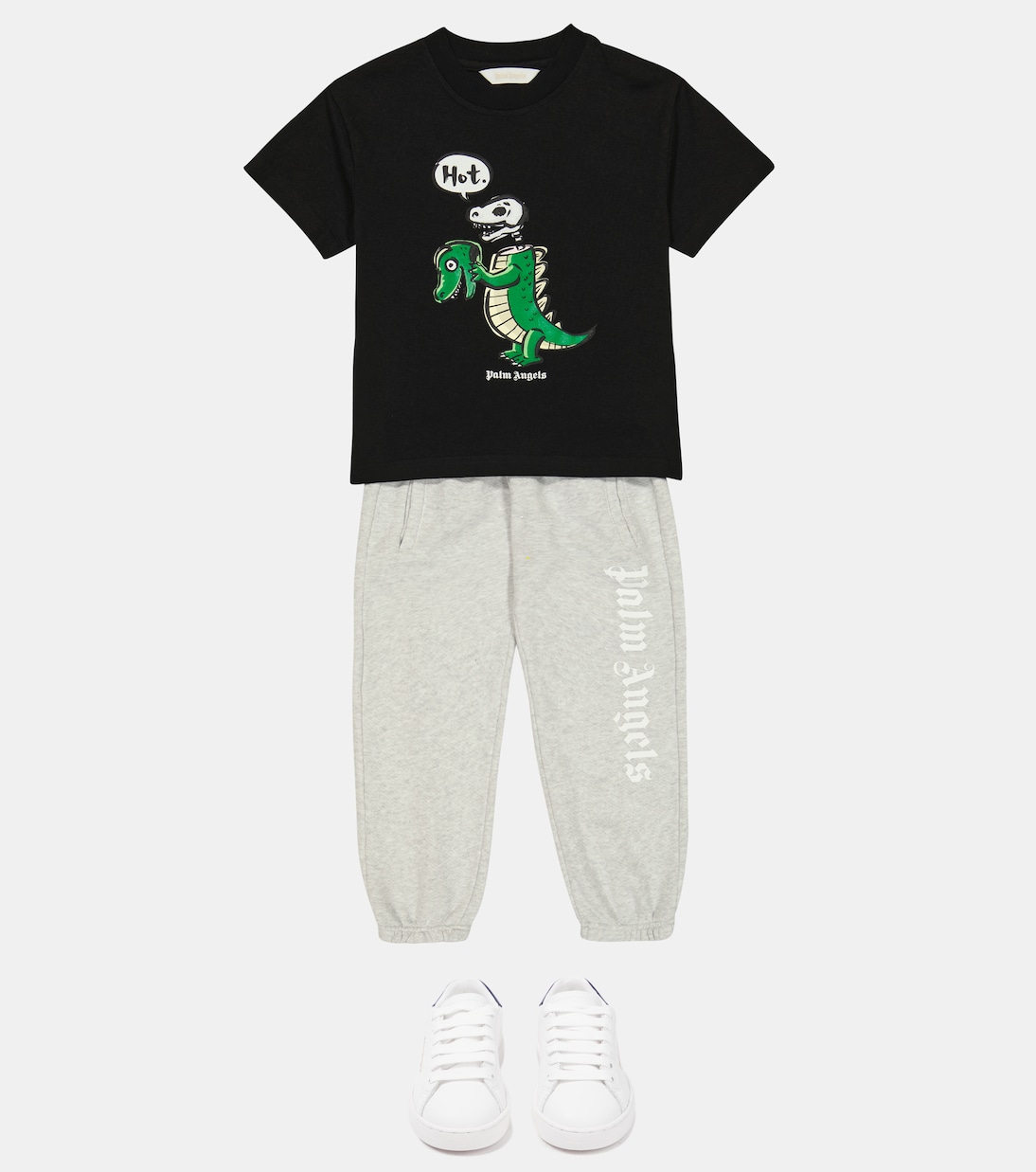 T-Shirt aus Baumwoll-Jersey | Palm Angels Kids