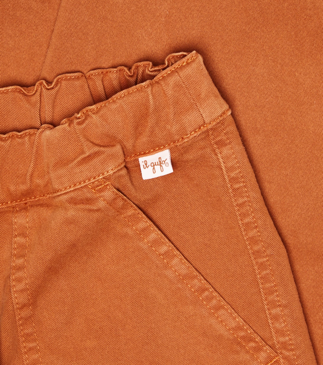 Pantaloni in gabardine di cotone | Il Gufo