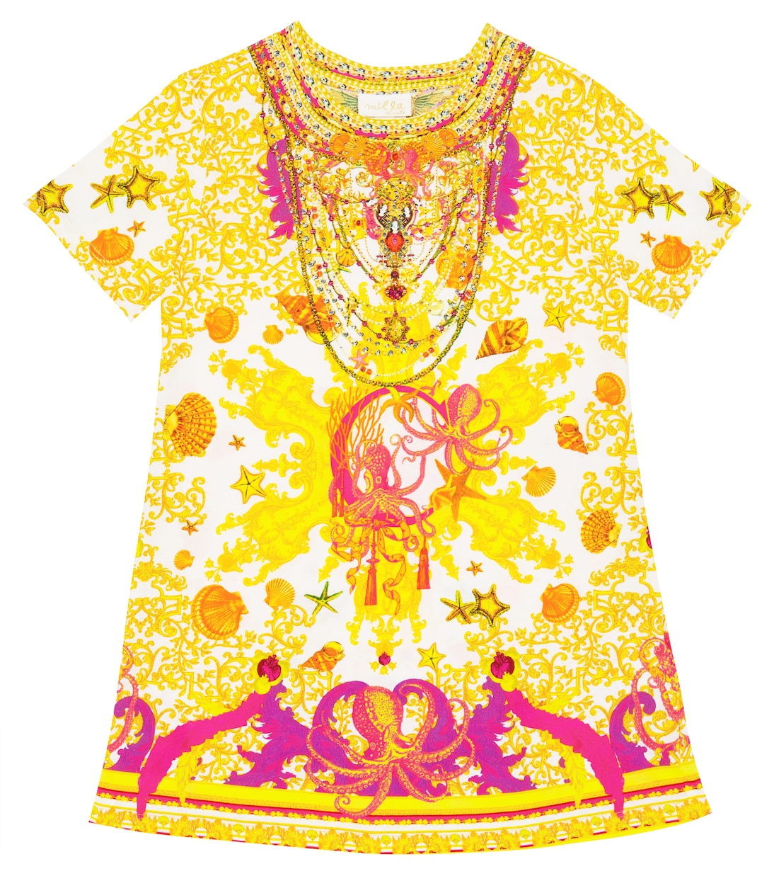 Verziertes T-Shirt-Kleid | Camilla Kids