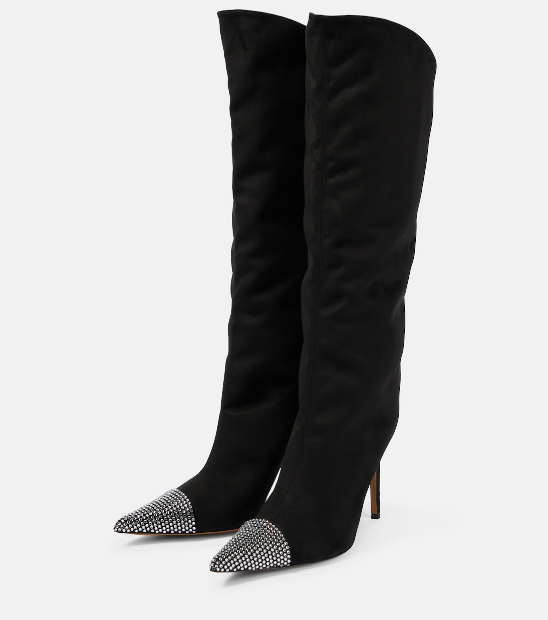 Botas altas Karen de ante | Alexandre Vauthier